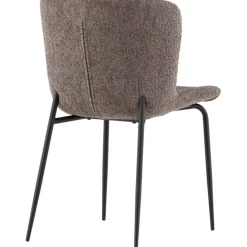 Modesto matstol - Brun boucle