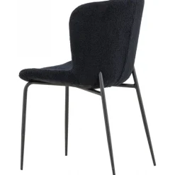 Modesto matstol - Svart teddy