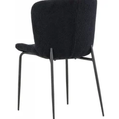 Modesto matstol - Svart teddy