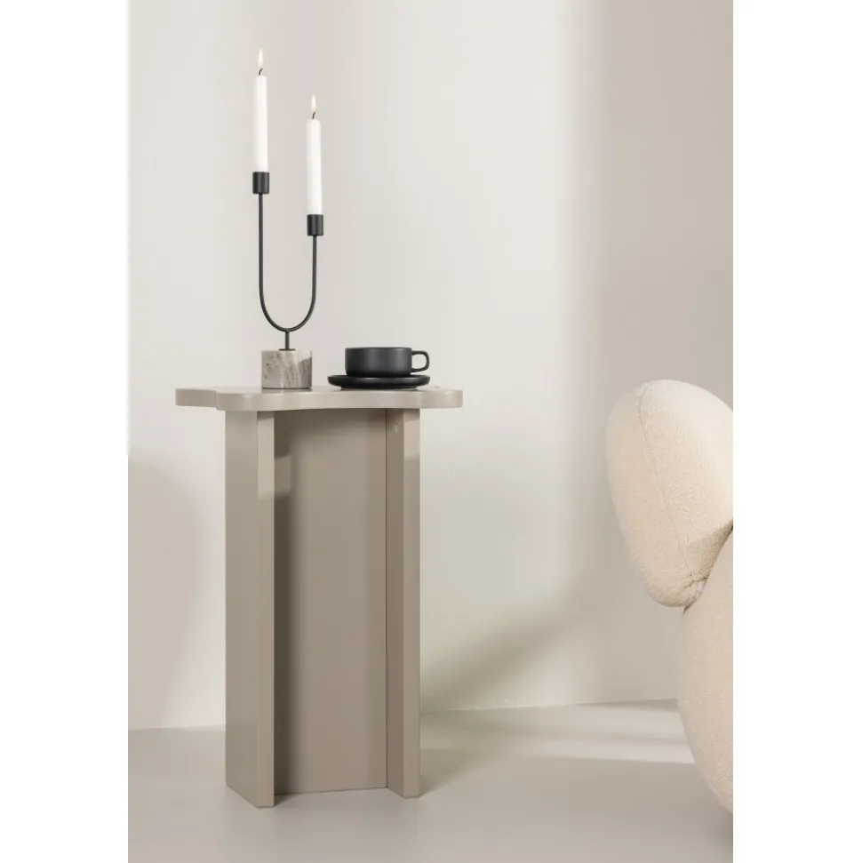 Molde sidobord 42 x 30 cm - Ljusbrun