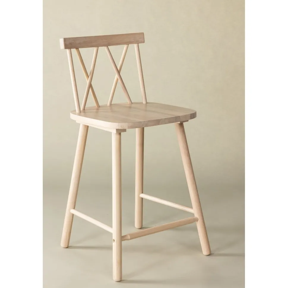 Mollöström barstol - Whitewash