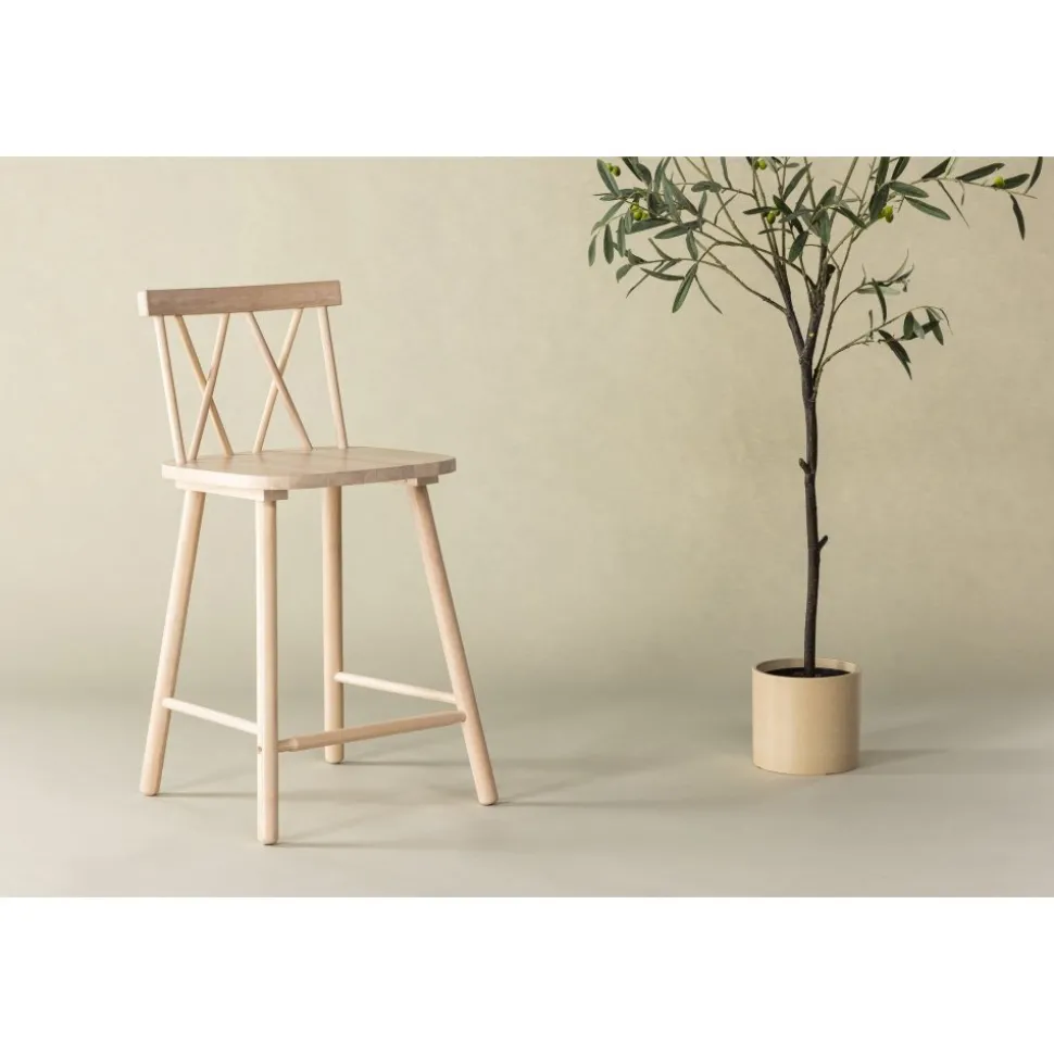 Mollöström barstol - Whitewash