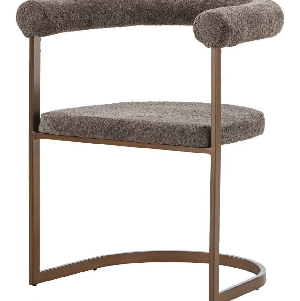 Morning matstol - Brun boucle