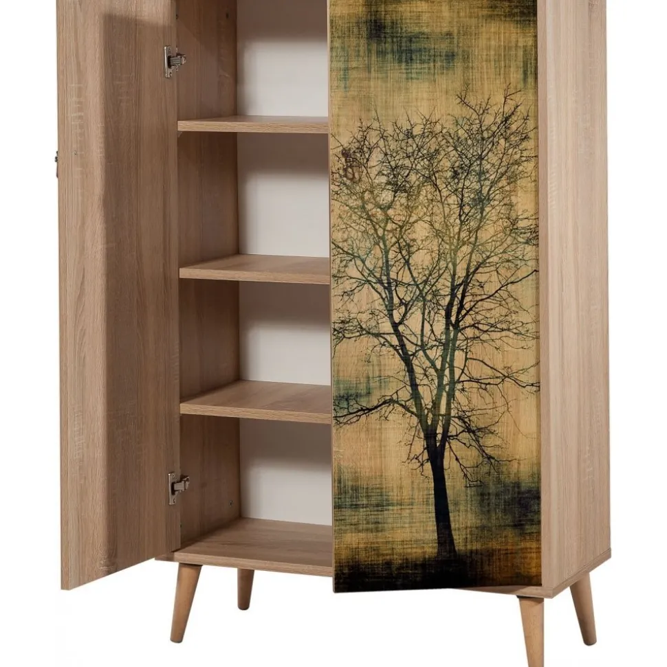 Multibox 729 skåp - Sonoma ek