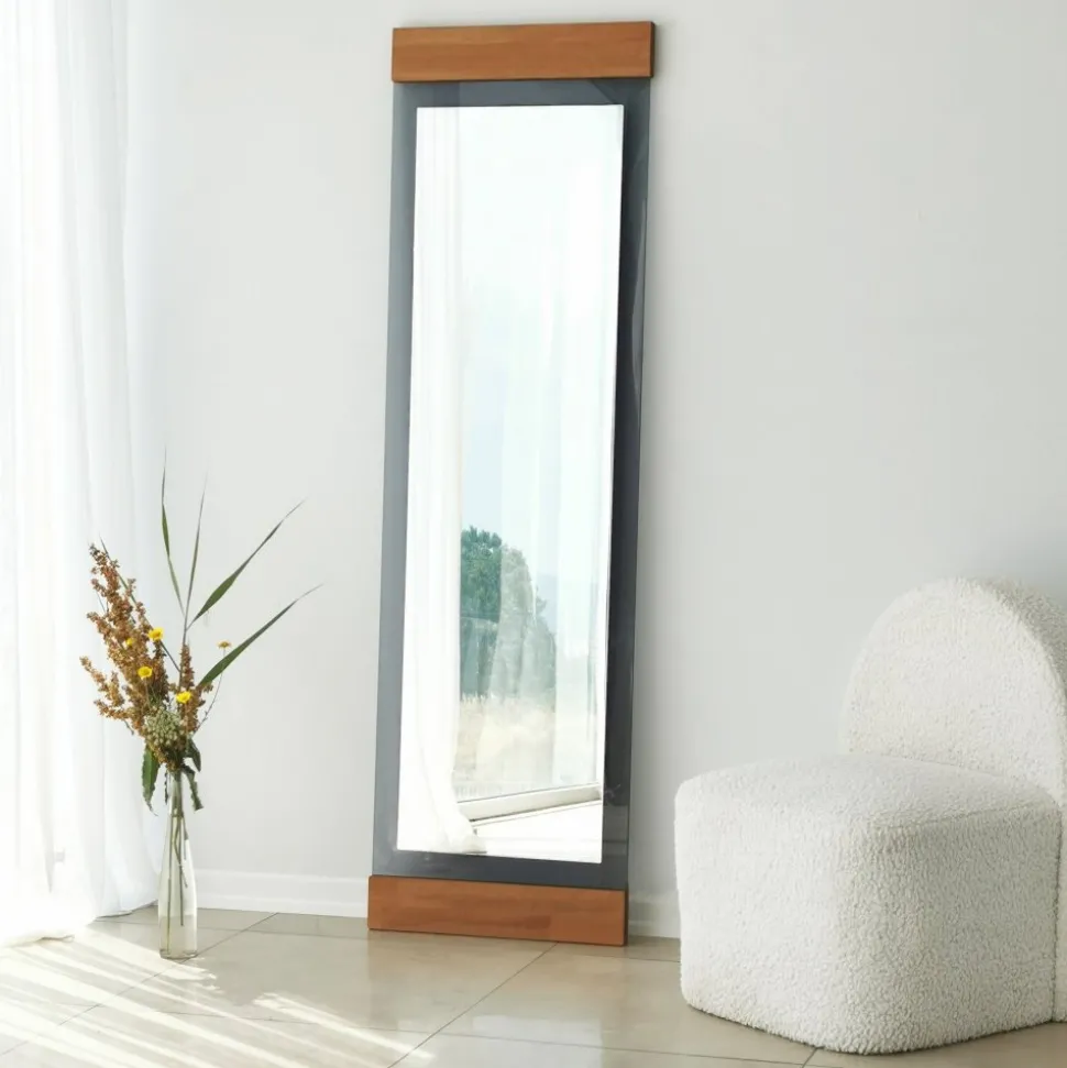 Murano golvspegel - Ek/fume + Glas och Kristallrengöring