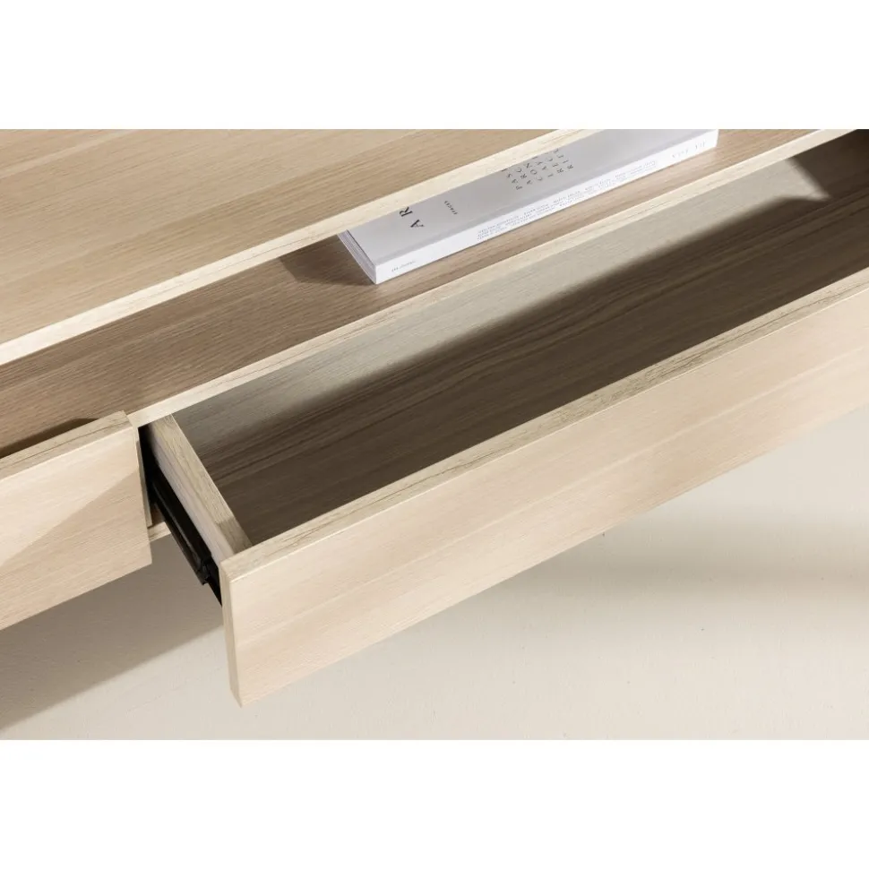 Navarra TV-bänk - Whitewash