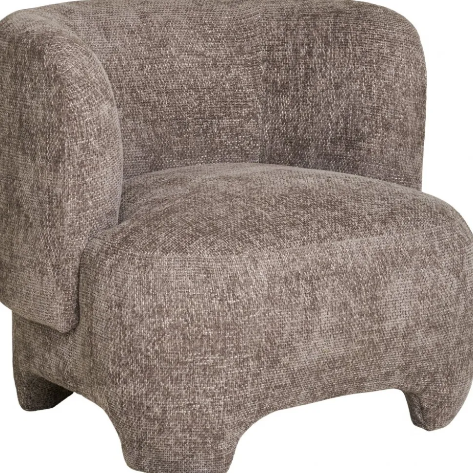 Nazare fåtölj brun