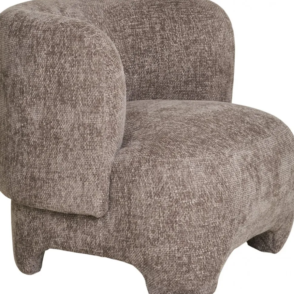 Nazare fåtölj brun