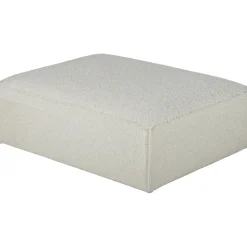 Nees modulsoffa - sittpuff - Stone White + Textilrengöring för möbler