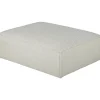 Nees modulsoffa - sittpuff - Stone White + Möbeltassar