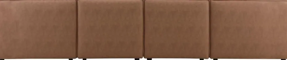 Nees modulsoffa i cognac combo 1