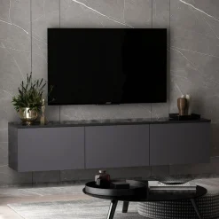 Neon TV-bänk - Antracit