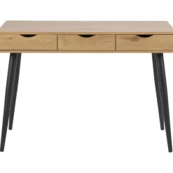 Neptun skrivbord 110x50 cm - Ekimitation/svart