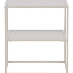 Netz sidobord 55 x 55 cm - Beige