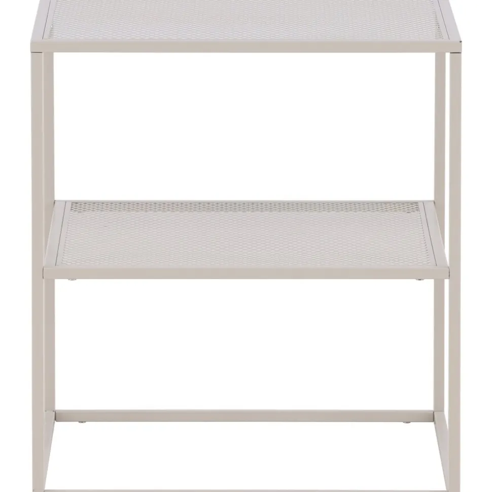 Netz sidobord 55 x 55 cm - Beige