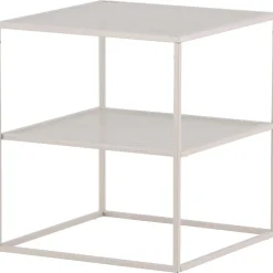 Netz sidobord 55 x 55 cm - Beige