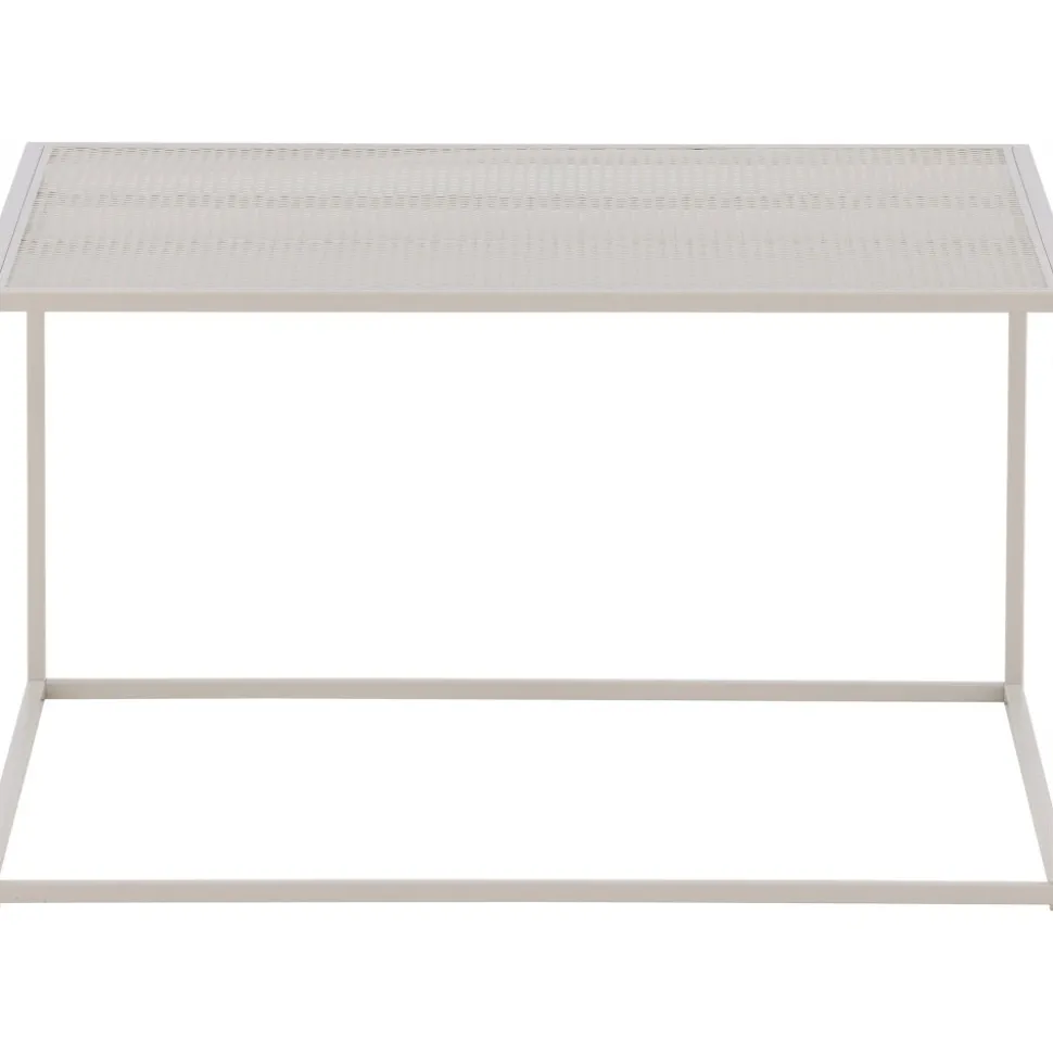 Netz soffbord 80 x 80 cm - Beige