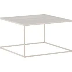 Netz soffbord 80 x 80 cm - Beige