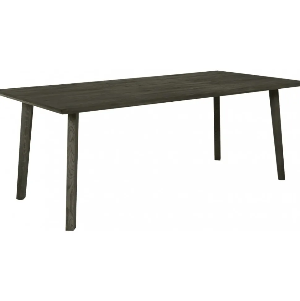 New York matbord 180 cm i brunbetsad ek