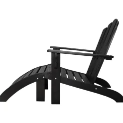 Newport däckstol - Svart + Textilskydd för utemöbler