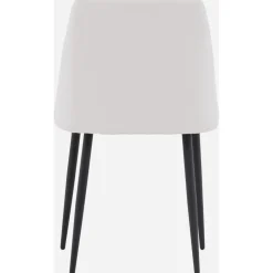 Night matstol - Vit PU