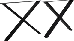 Nimes Bordsben 86 x 8 cm - Svart