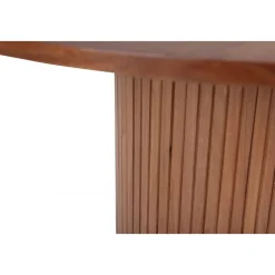 Nivå runt matbord i valnöt - Runt bord Ø110 cm