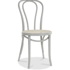 No 18 matstol med rottingsits - Valfri färg på stomme