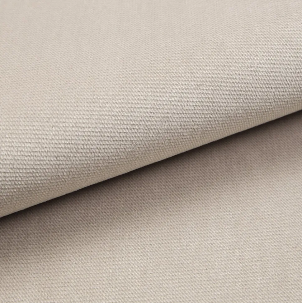 Nord sänggavel med knappar 180 x 120 cm - Gråbeige sammet