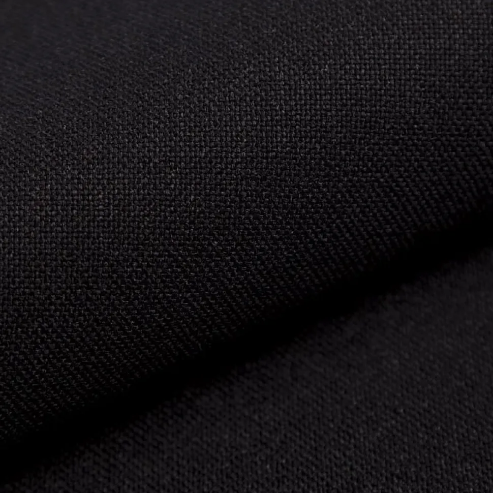 Nord sänggavel med knappar 180 x 90 cm - Svart