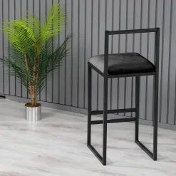 Nordic barstol - Svart