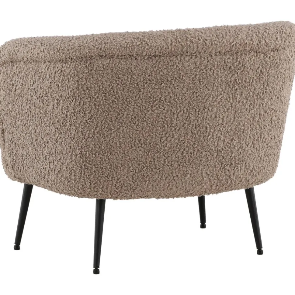 Nordkoster fåtölj - Svart/mörkbeige