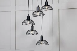 Nätthult taklampa 5 - Svart