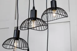 Nätthult taklampa 5 - Svart