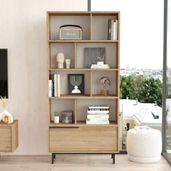 Ocean bokhylla - Valnöt