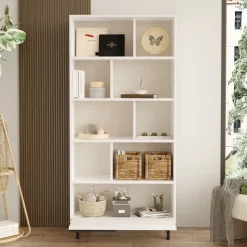 Ocean bokhylla - Vit