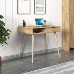 Oferta skrivbord 90 x 60 cm - Ek/trä