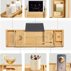 Okra badkarsbricka - Beige