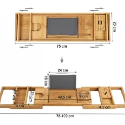Okra badkarsbricka - Beige