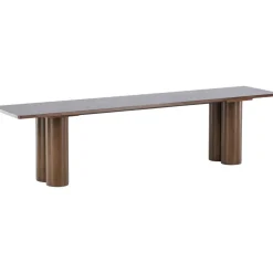 Olivia bänk 180 cm - Mocca