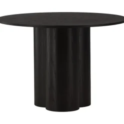 Olivia matbord Ø110 cm - Svart