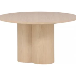 Olivia soffbord Ø80 cm - Whitewash