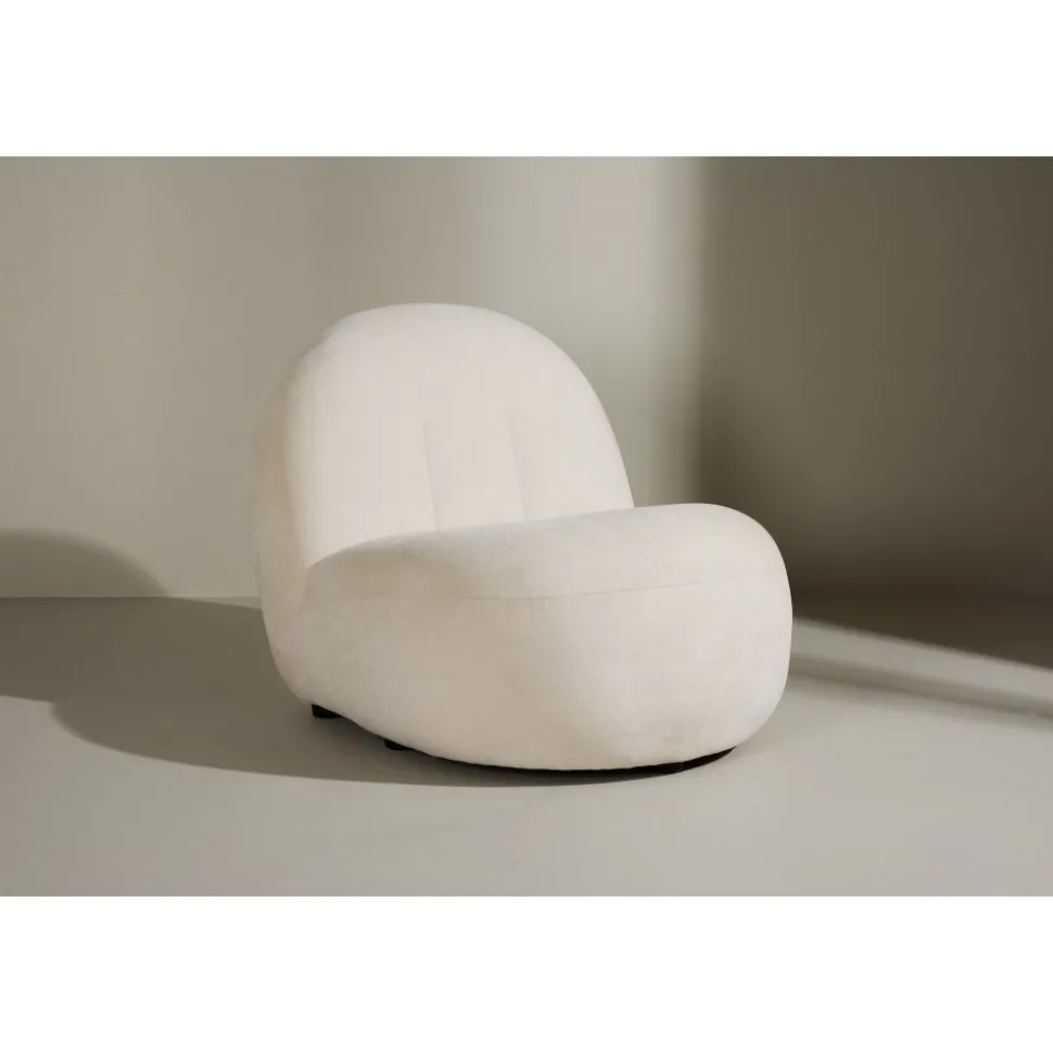 Omaha Fåtölj - Vit/Linne