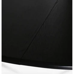 Omni runt matbord svartbetsad ek Ø150 cm