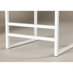 Opelika barstol - Beige/vit