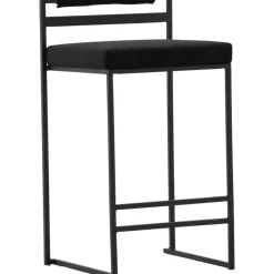 Opelika barstol - Svart