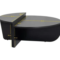 Orion soffbord - Svart