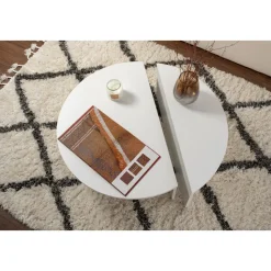 Orion soffbord - Vit