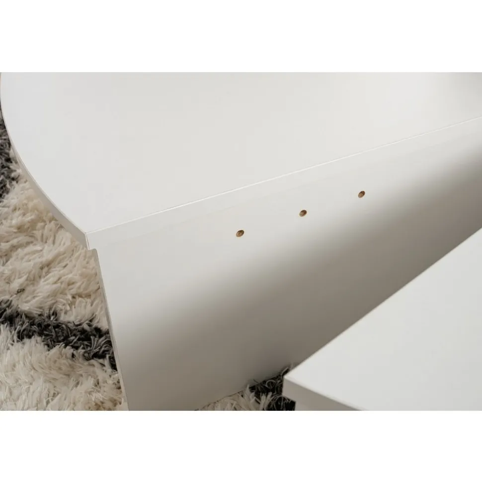 Orion soffbord - Vit