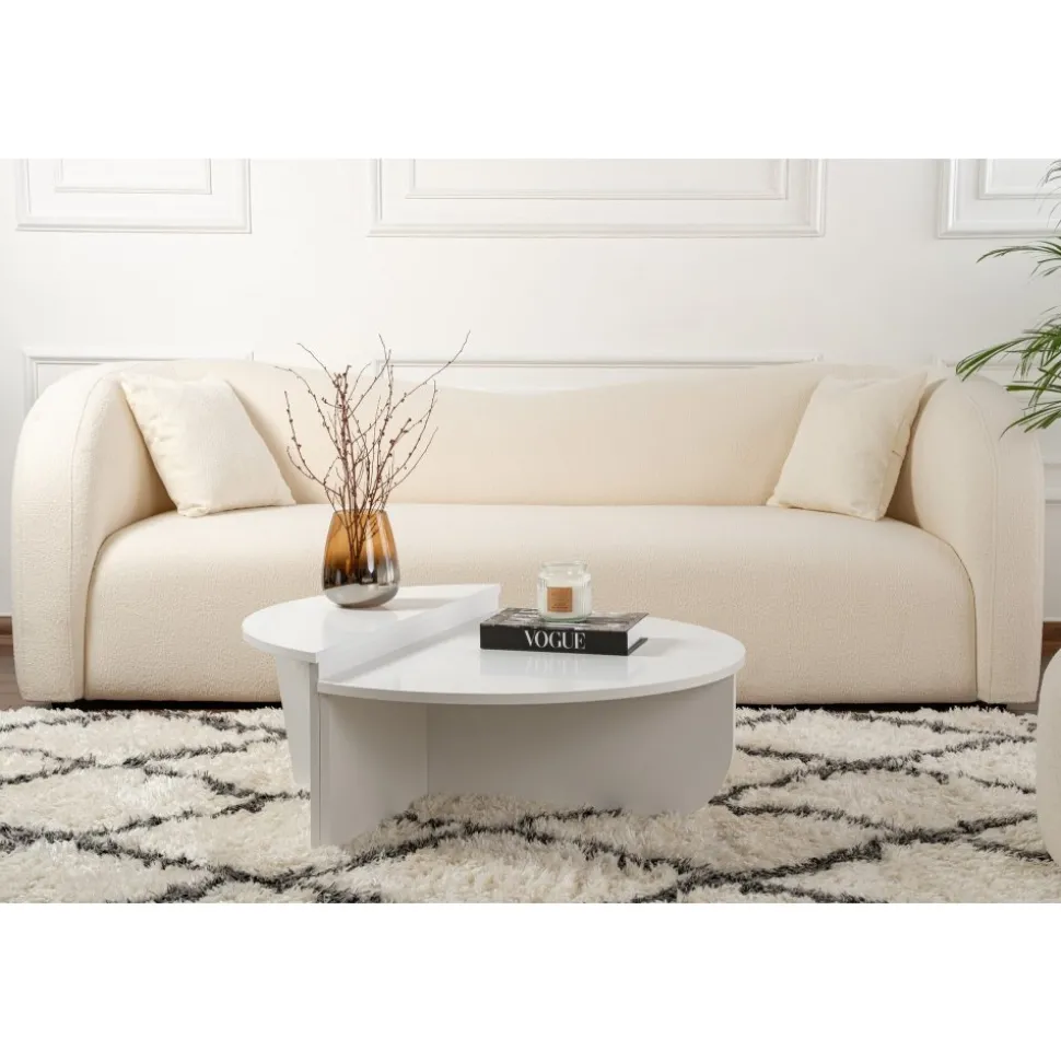 Orion soffbord - Vit